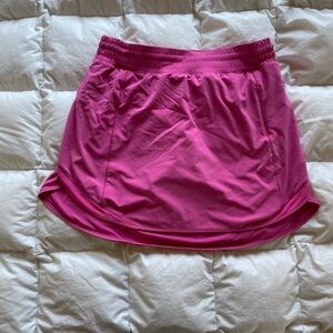Lululemon hot pink hotty hot skort